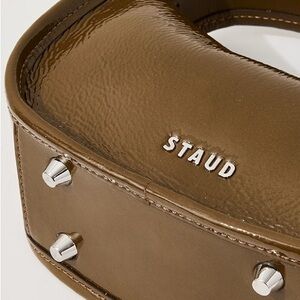 STAUD Venice Convertible Crossbody Bag in Rosemary